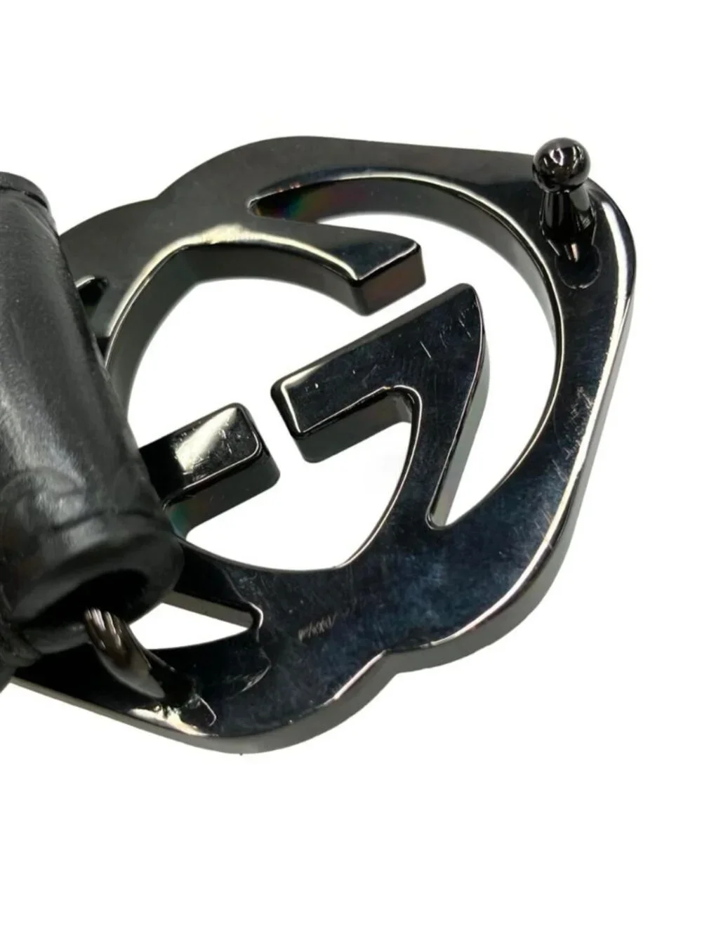 Gucci Belt Guccissima Interlocking